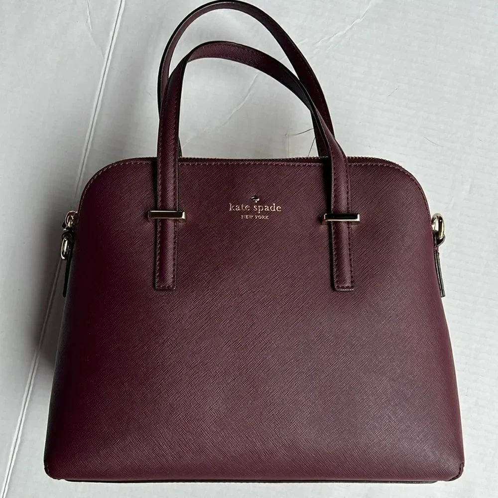 Kate Spade Cedar Street Maise Satchel - Mulled Wine